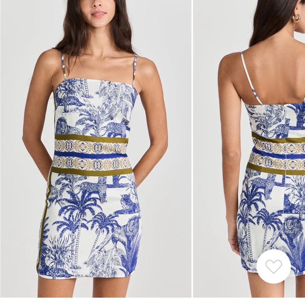 NWT Tropical Print Dur Doux Mini Dress